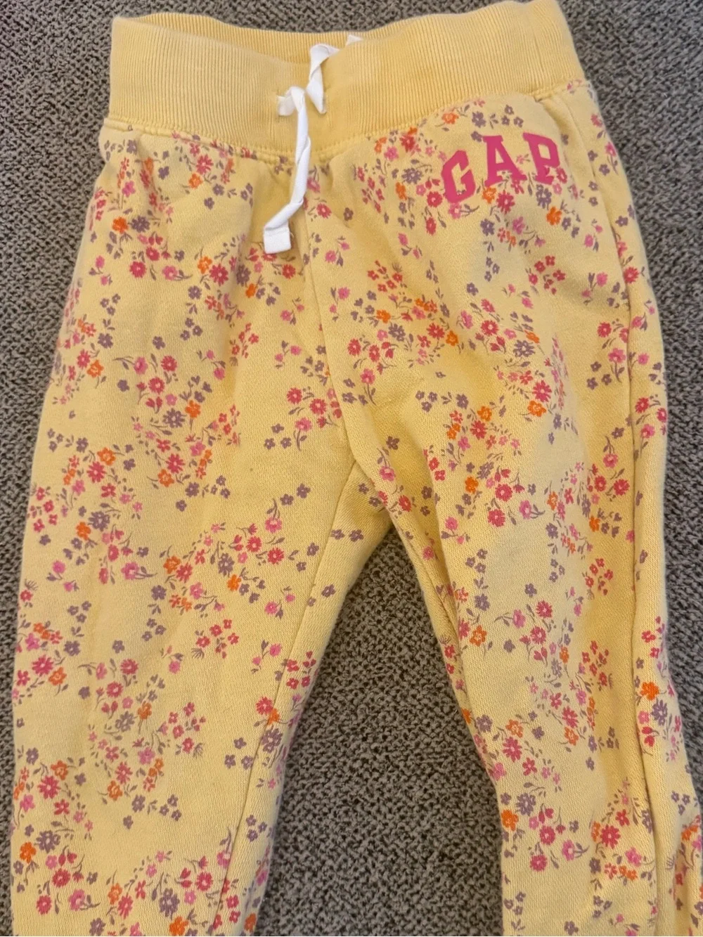 GAP Baby Soft Yellow Toddler Sweatshirt